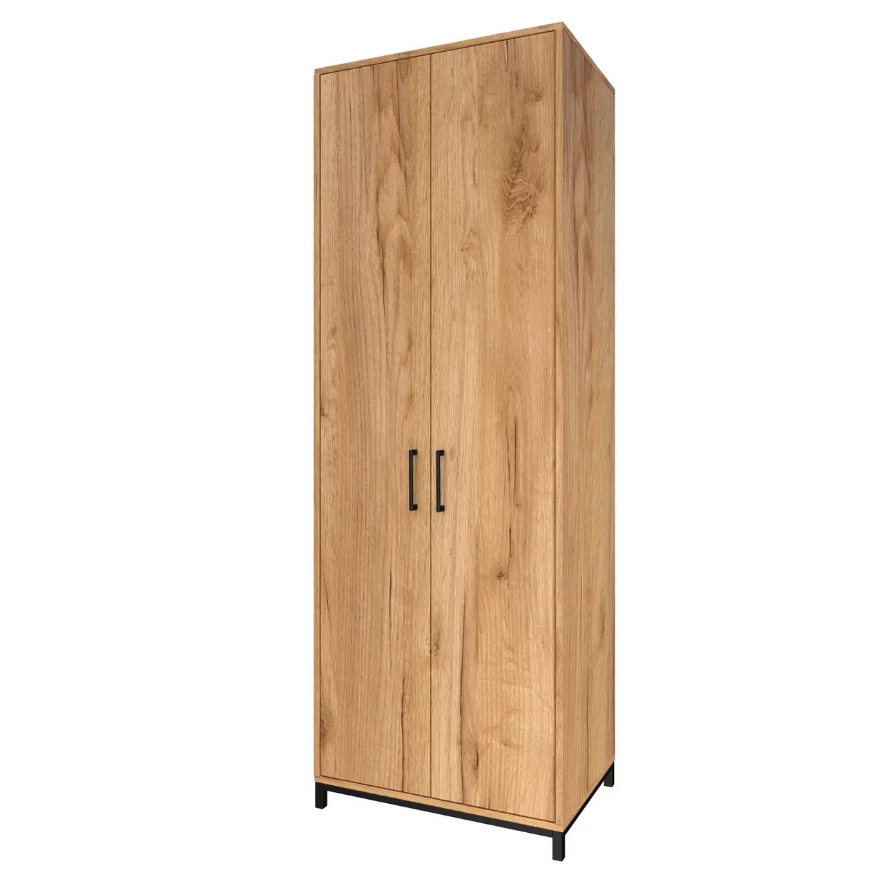 Шафа для документів ВЕСТ ВУД КОМПАНІ 2012 G-300-2b (700*400*2000мм), закрита, ЛДСП, дуб крафт золотий